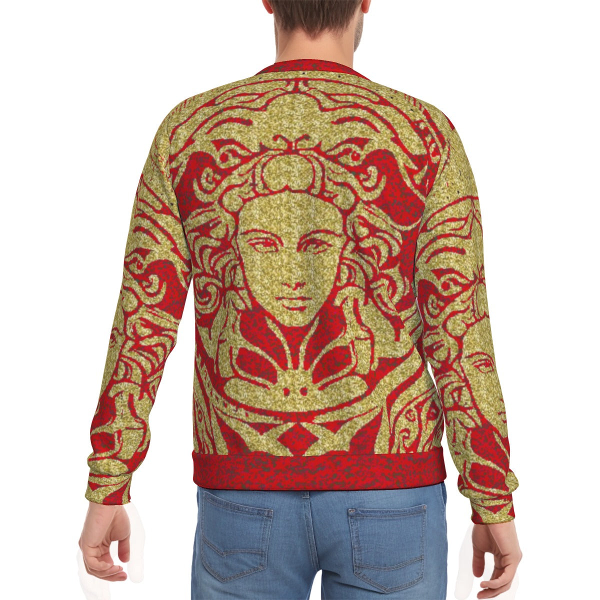 Kokorepublic  Print Men's Heavy Fleece Sweatshirt