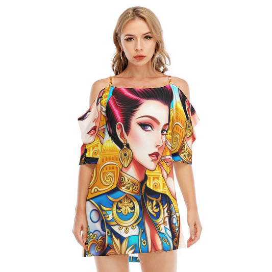 KokoRepublic  Women's Off-shoulder Cami Dress