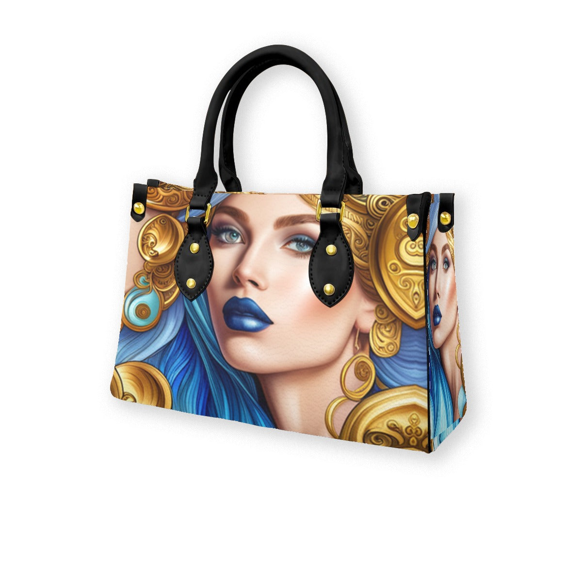 kokorepublic Women's Tote Bag With Black Handle