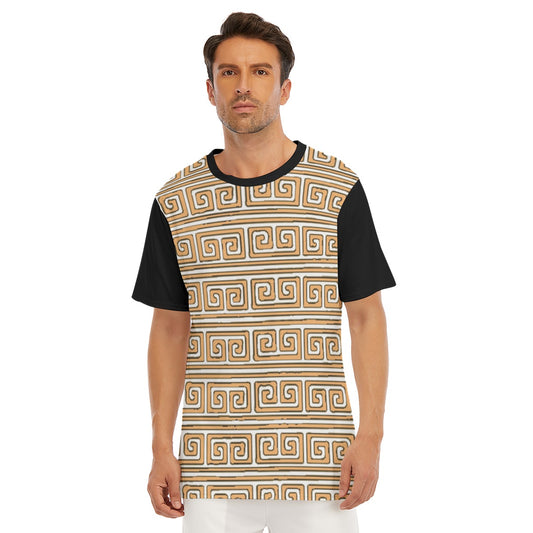 All-Over Print Men's O-Neck T-Shirt | 190GSM Cotton
