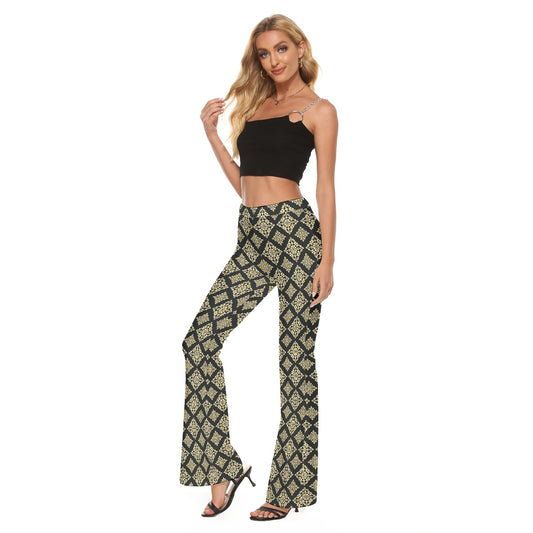 kokorepublic Print Women's Skinny Flare Pants
