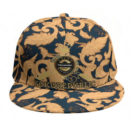 Baseball Cap With Flat Brim