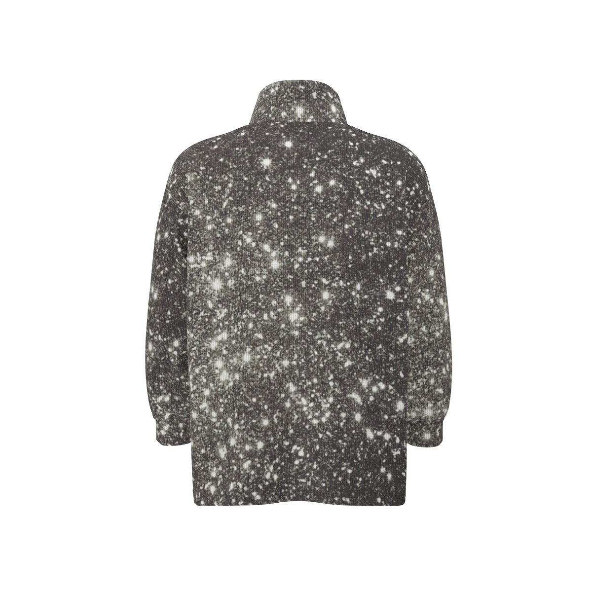 kokorepublic Print Unisex Stand Collar Zipped Jacket