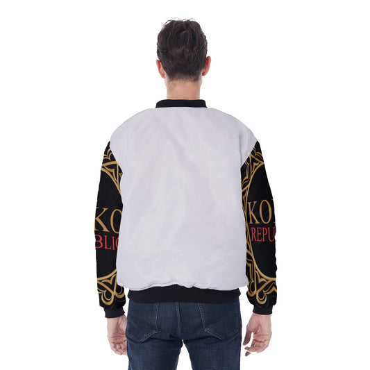 All-Over Print Men's Bomber Jacket