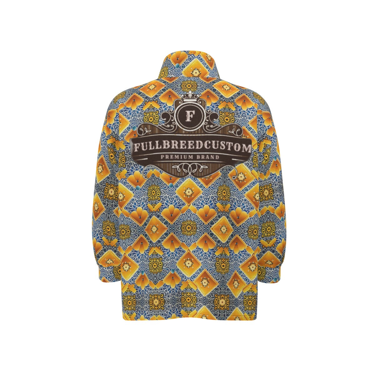 kokorepublic  Unisex Stand Collar Zipped Jacket