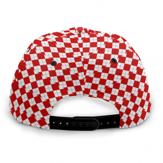 Baseball Cap With Flat Brim