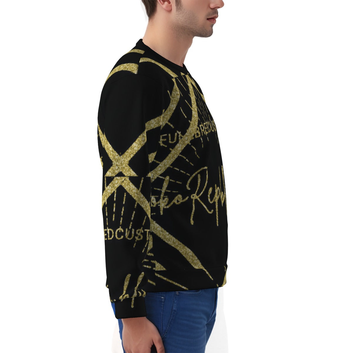 kokorepublic Men's Heavy Fleece Sweatshirt