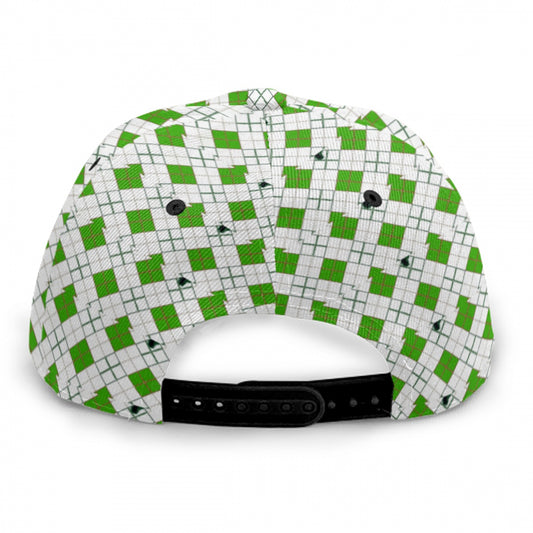 Baseball Cap With Flat Brim