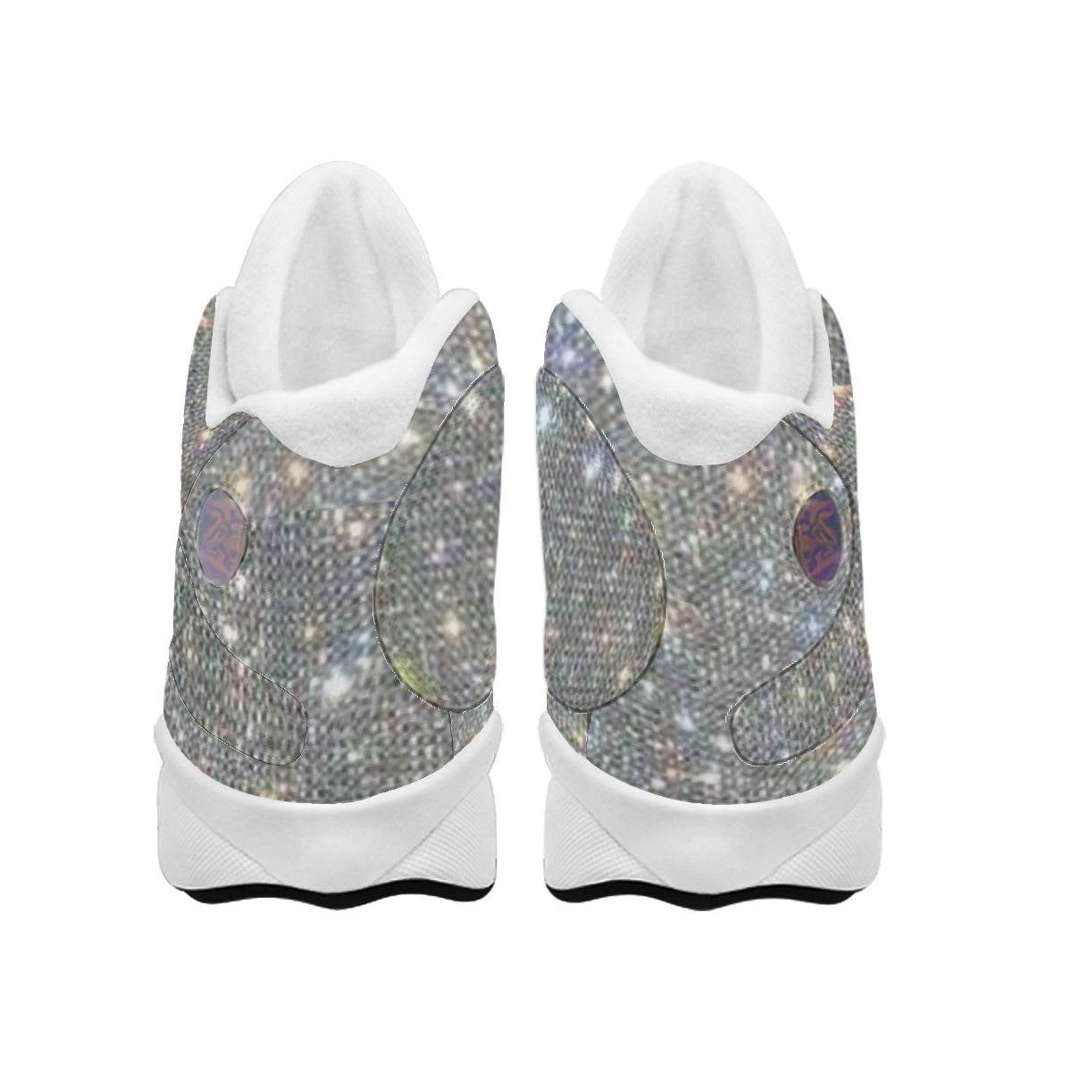 Kokiorepublic Men's Curved Basketball Shoes With Thick Soles