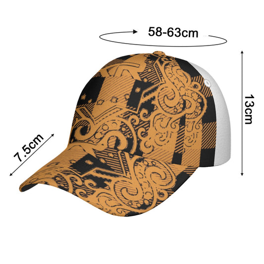 All-Over Print Peaked Cap
