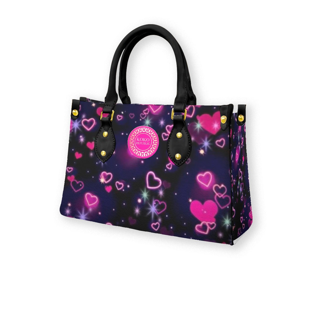 kokorepublic Women's Tote Bag With Black Handle
