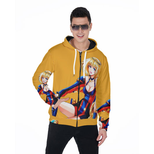 KokoRepublic Men's Heavy Fleece Zip Up Hoodie