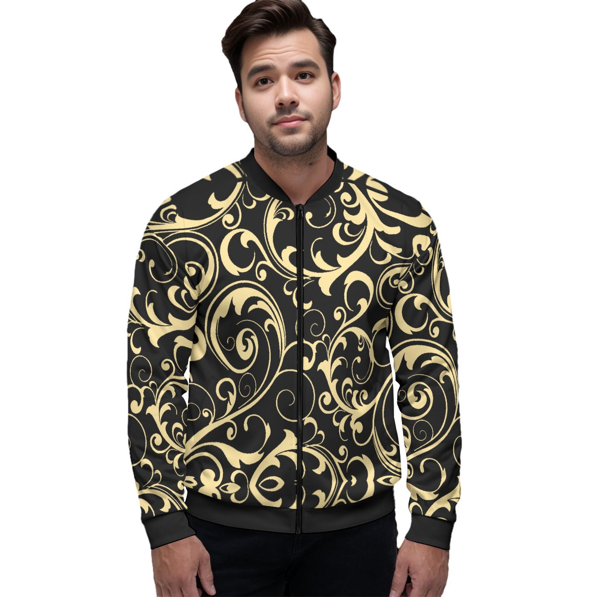kokorepublic  Print Unisex Bomber Jacket