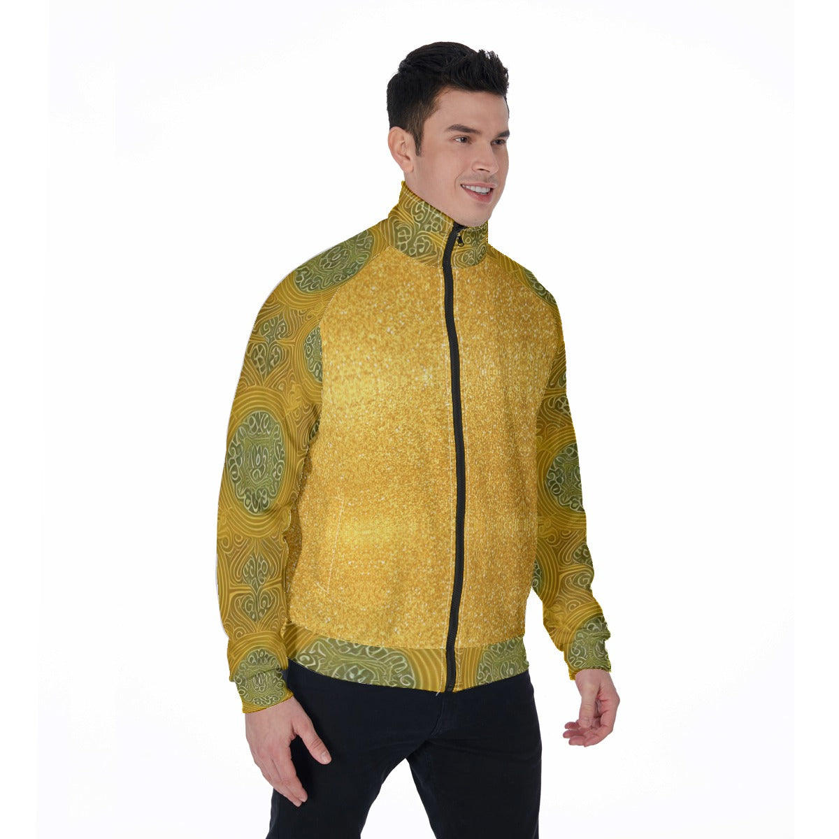 Kokorepublic  Men's Stand Collar Jacket