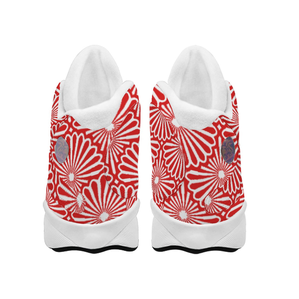Kokorepublic Men's Curved Basketball Shoes With Thick Soles