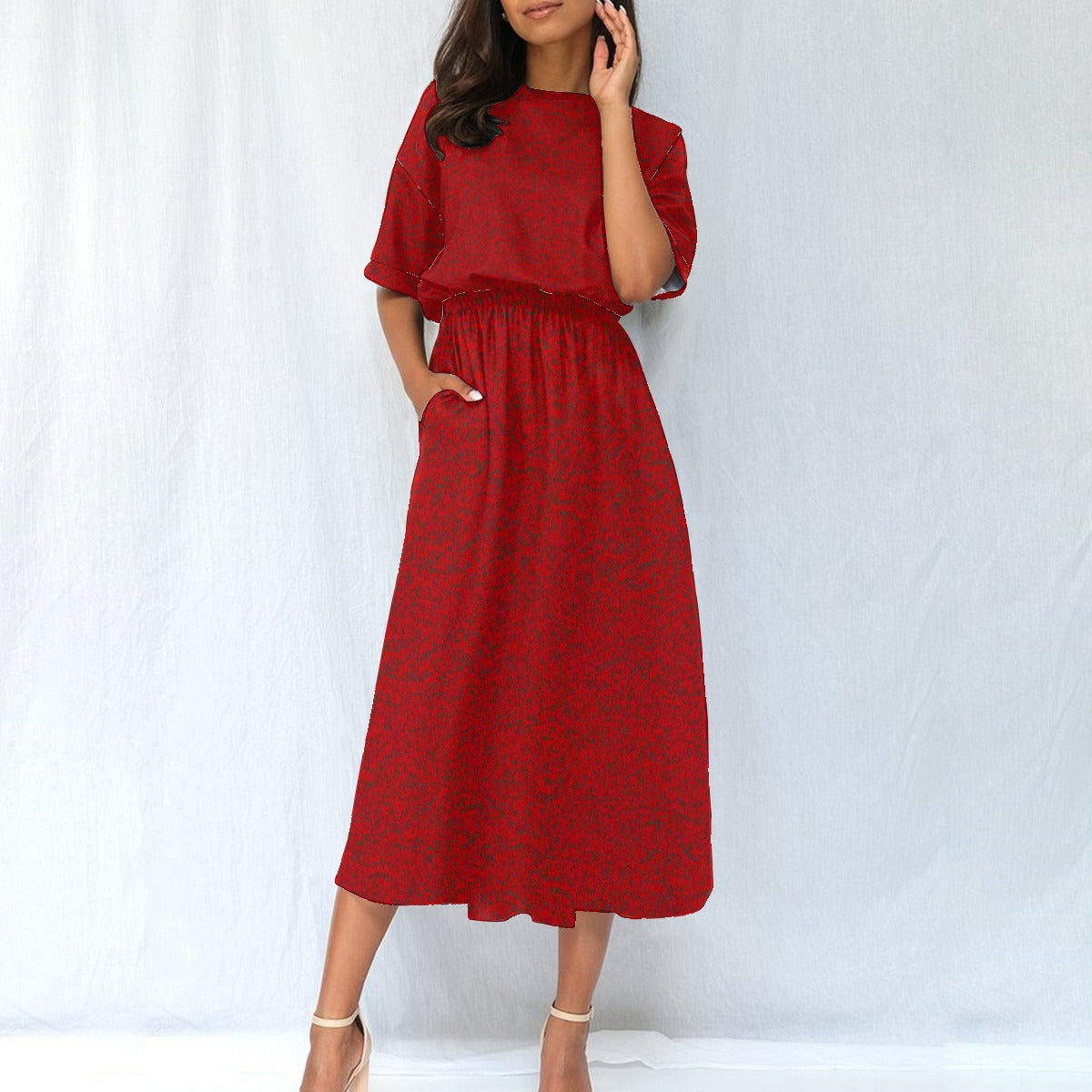 Kokorepublic  Women's Elastic Waist Dress