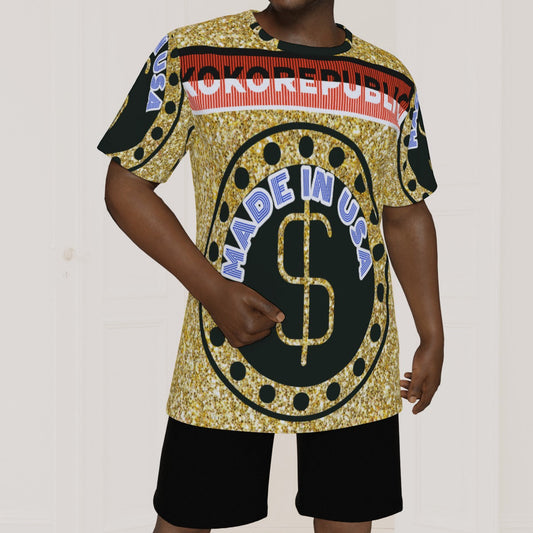 KokoRepublic All-Over Print Men's T-shirt | Birdseye