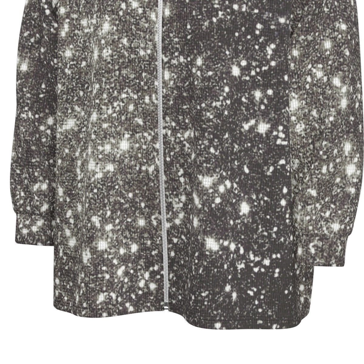 kokorepublic Print Unisex Stand Collar Zipped Jacket