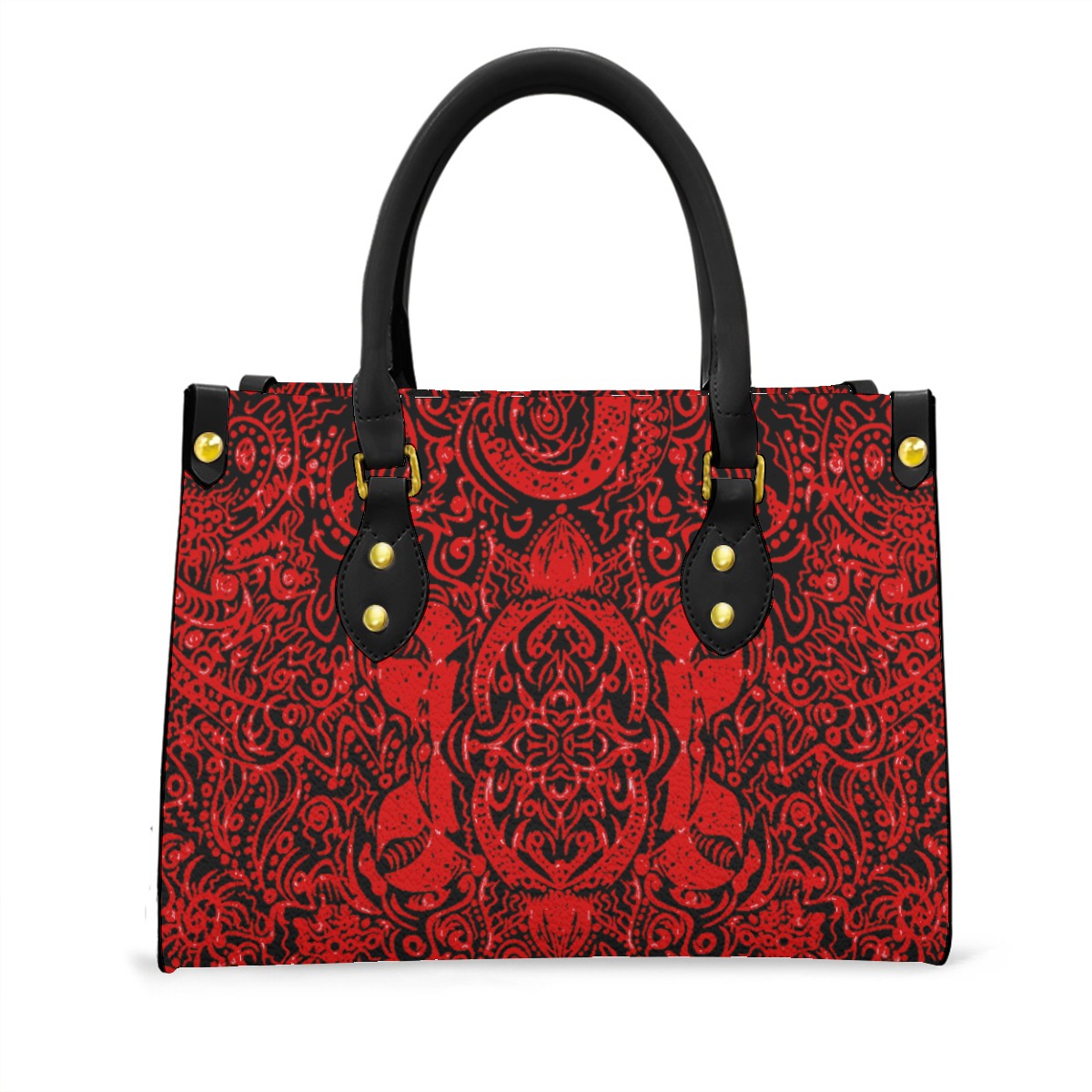 kokorepublic Women's Tote Bag With Black Handle