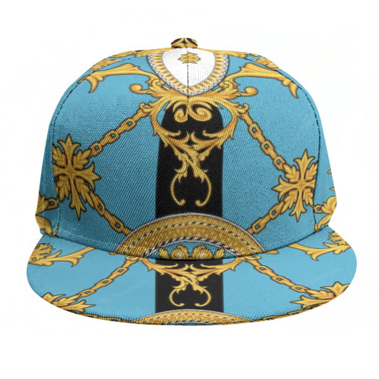 Baseball Cap With Flat Brim