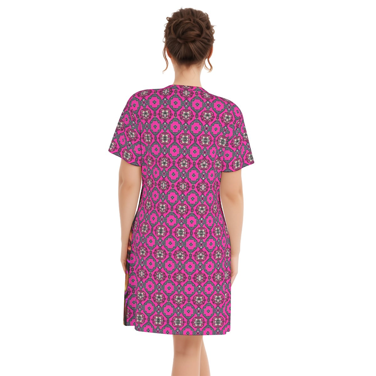 Kokorepublic  Women's V Neck Dress|180GMS Cotton