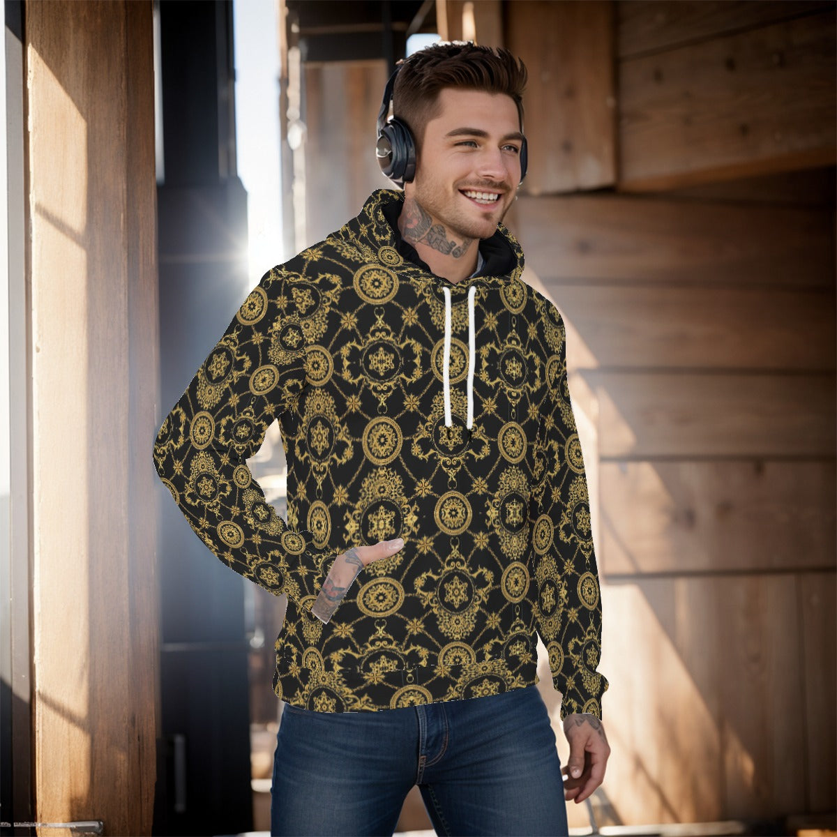 kokorepublic  Men's Pullover Hoodie