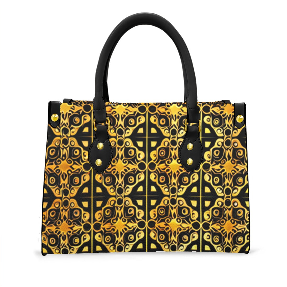 kokorepublic Women's Tote Bag With Black Handle