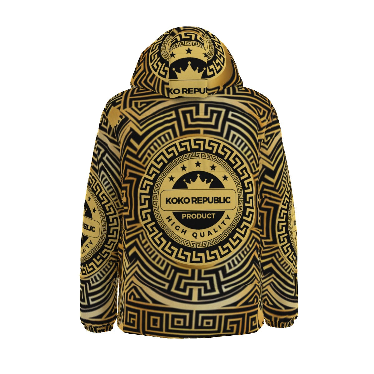 kokorepublic Print Unisex Down Jacket