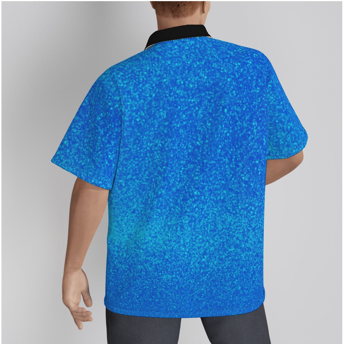 kokorepublic  Men's Hawaiian Shirt With Button Closure