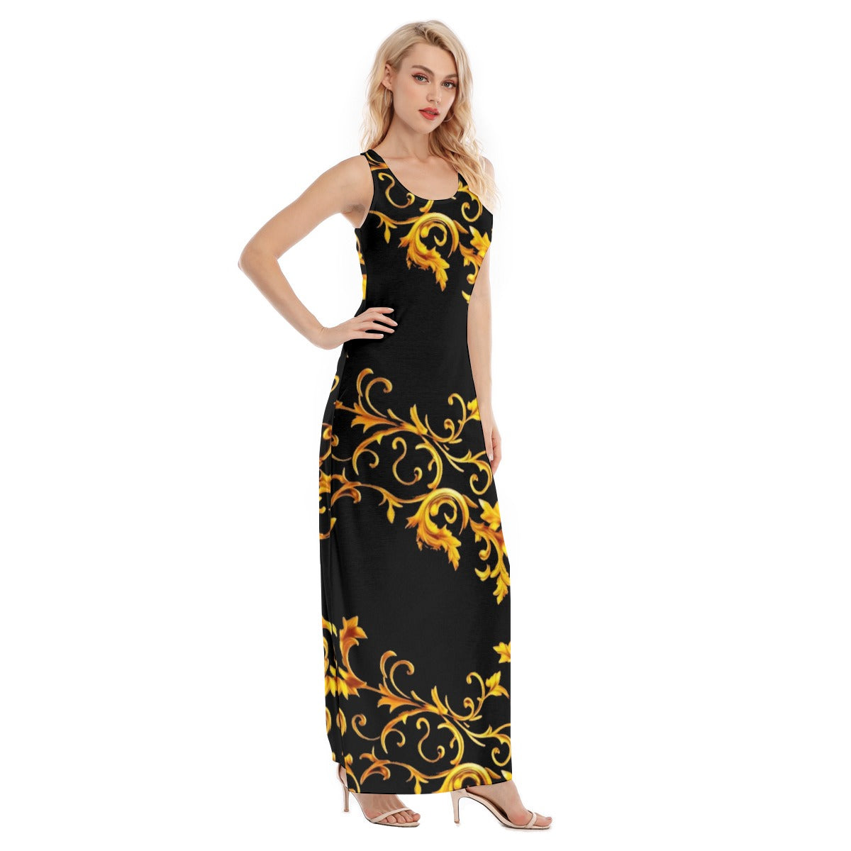 kokorepublic Vest Dress | Length To Ankle