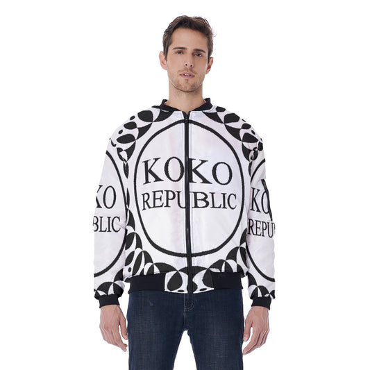 kokorepublic  Print Men's Bomber Jacket