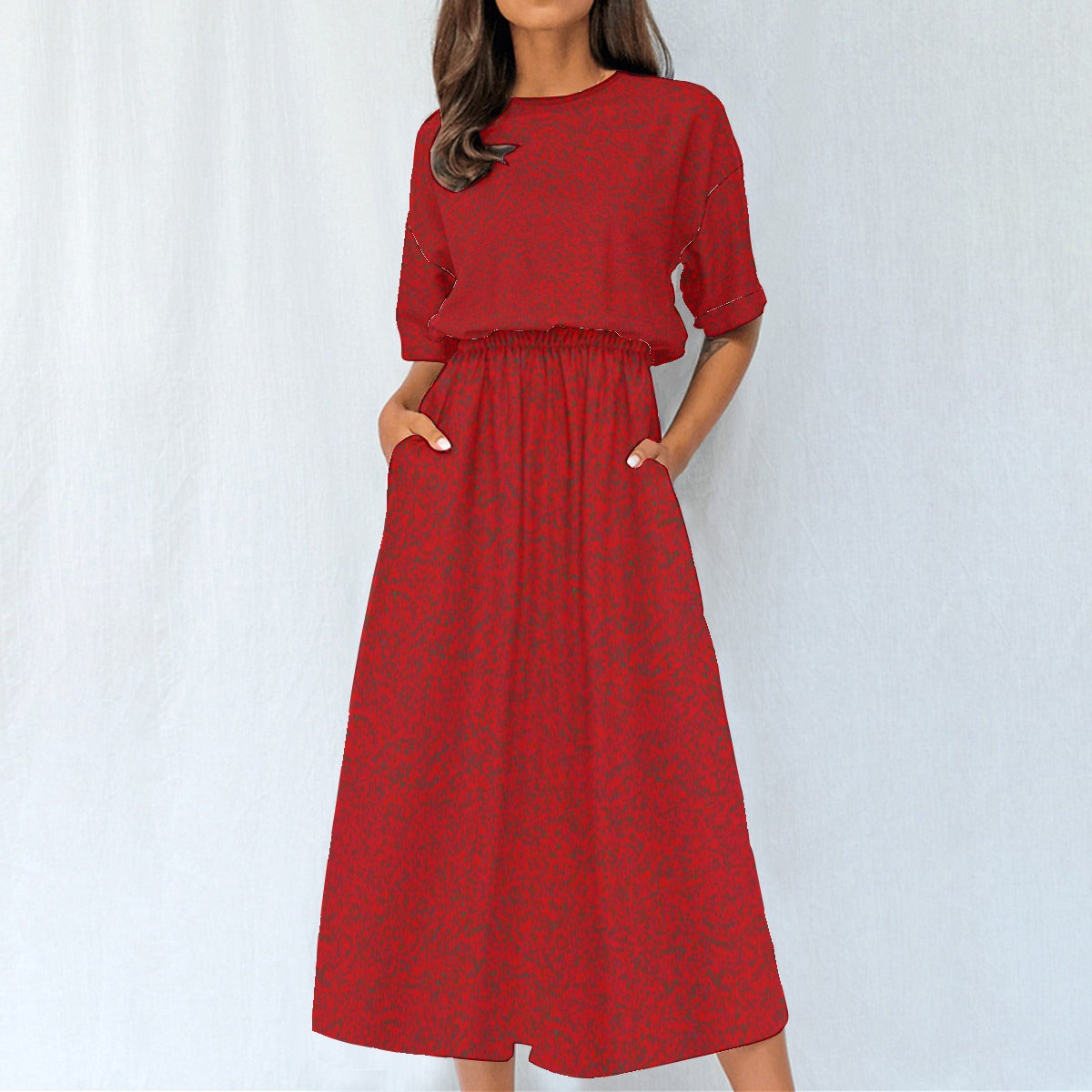 Kokorepublic  Women's Elastic Waist Dress