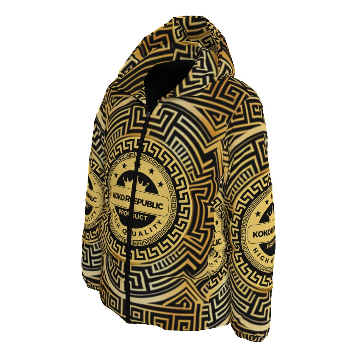 kokorepublic Print Unisex Down Jacket