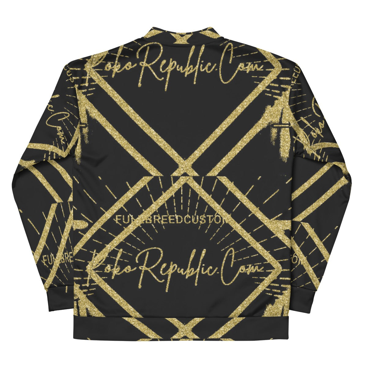 kokorepublic Print Unisex Bomber Jacket