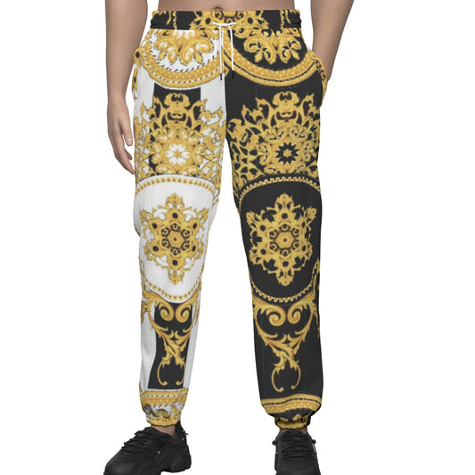 All-Over Print Unisex Textured Casual Pants