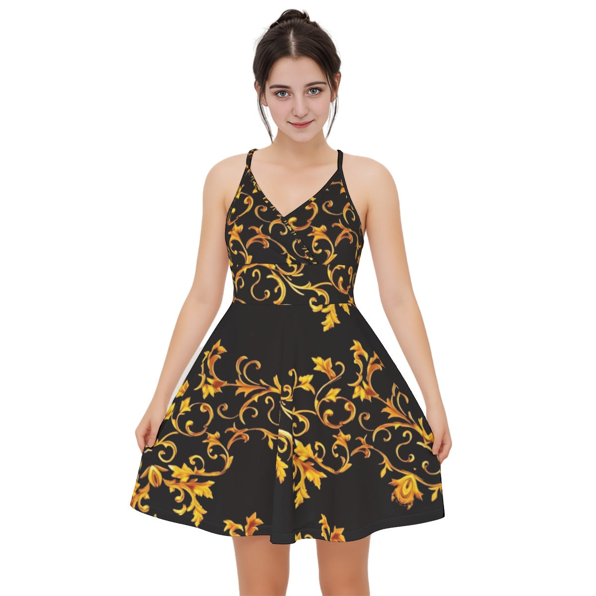 kokorepublic Women‘s Cross Cami Dress