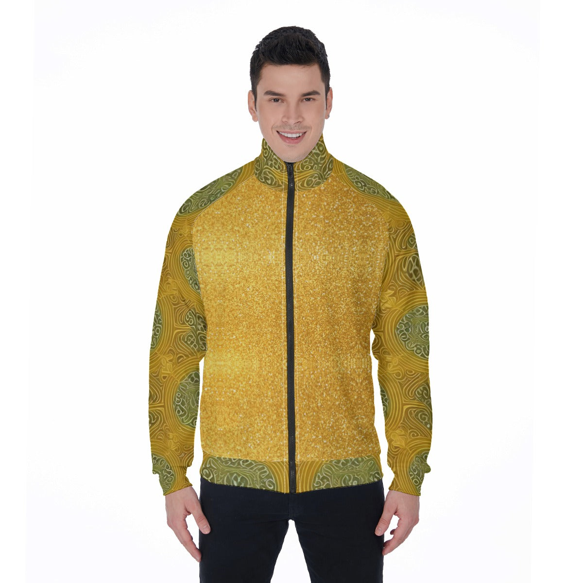 Kokorepublic  Men's Stand Collar Jacket