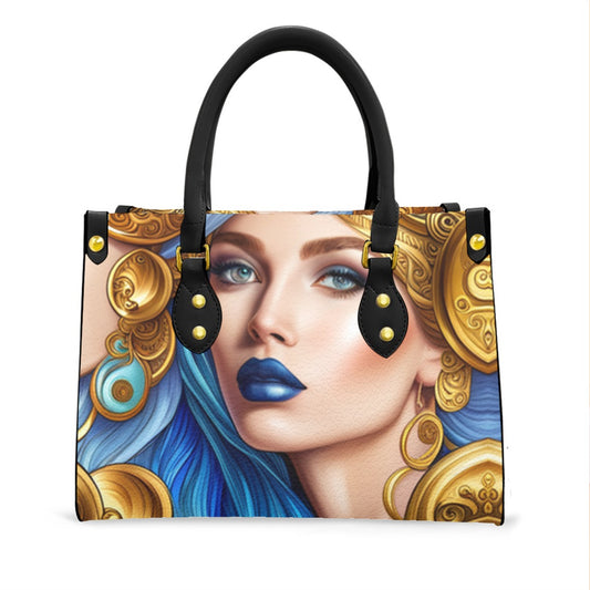 kokorepublic Women's Tote Bag With Black Handle