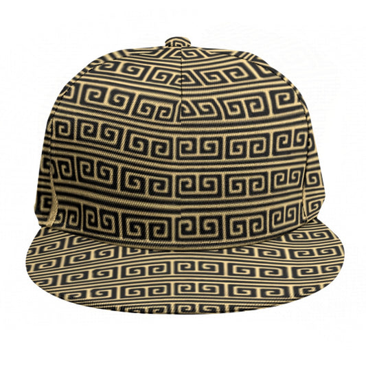 Baseball Cap With Flat Brim