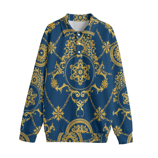 kokorepublic  Unisex Lapel Collar Sweater
