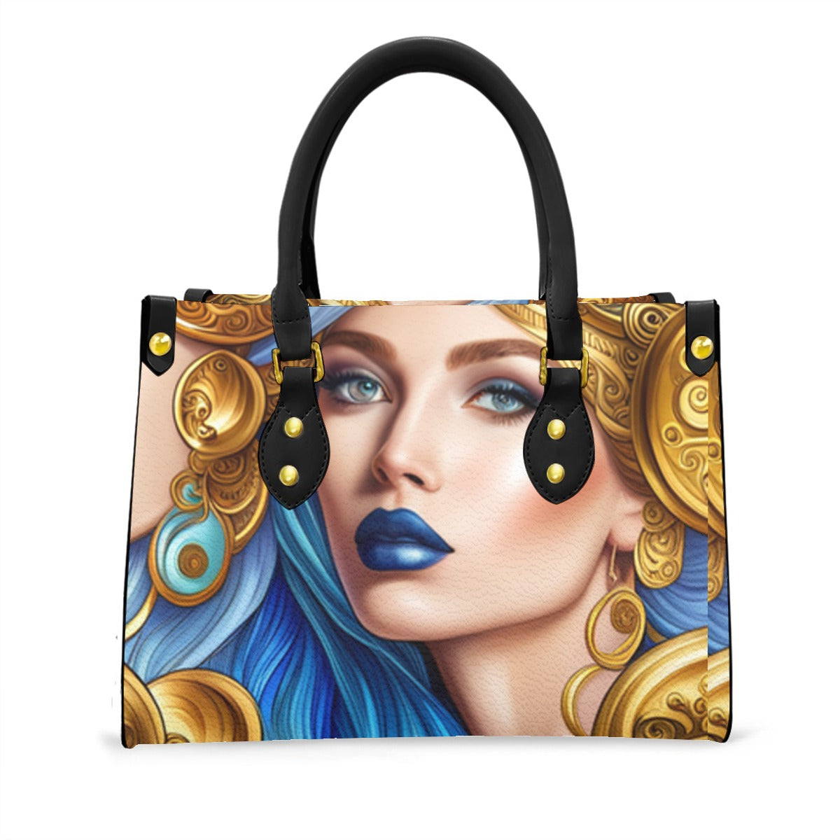 kokorepublic Women's Tote Bag With Black Handle
