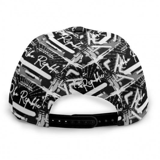 Baseball Cap With Flat Brim