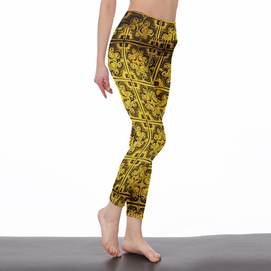 kokorepublic Print Women's High Waist Leggings | Side Stitch Closure