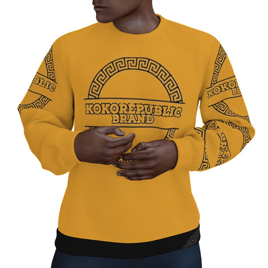 All-Over Print Men's Thicken Sweater
