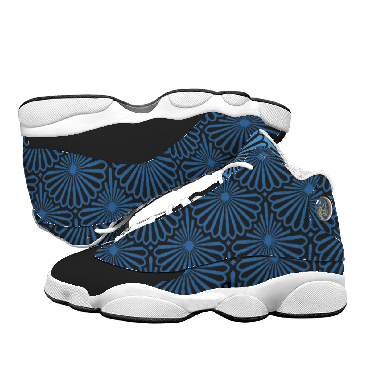 Kokorepublic Men's Curved Basketball Shoes With Thick Soles