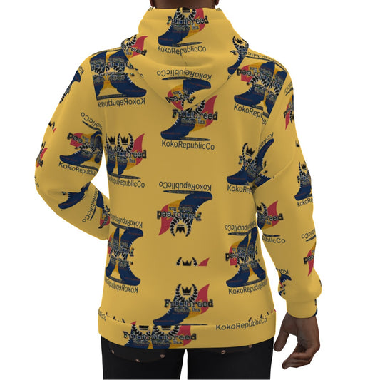 All-Over Print Men's Pullover Hoodie