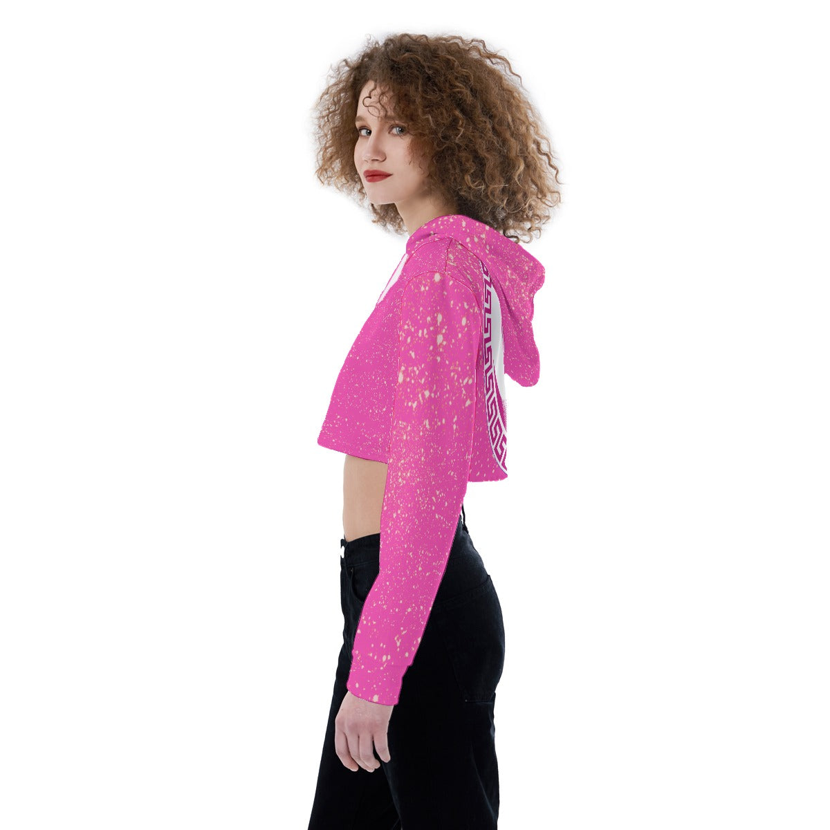 Kokorepublic Women's Crop Top Hoodie