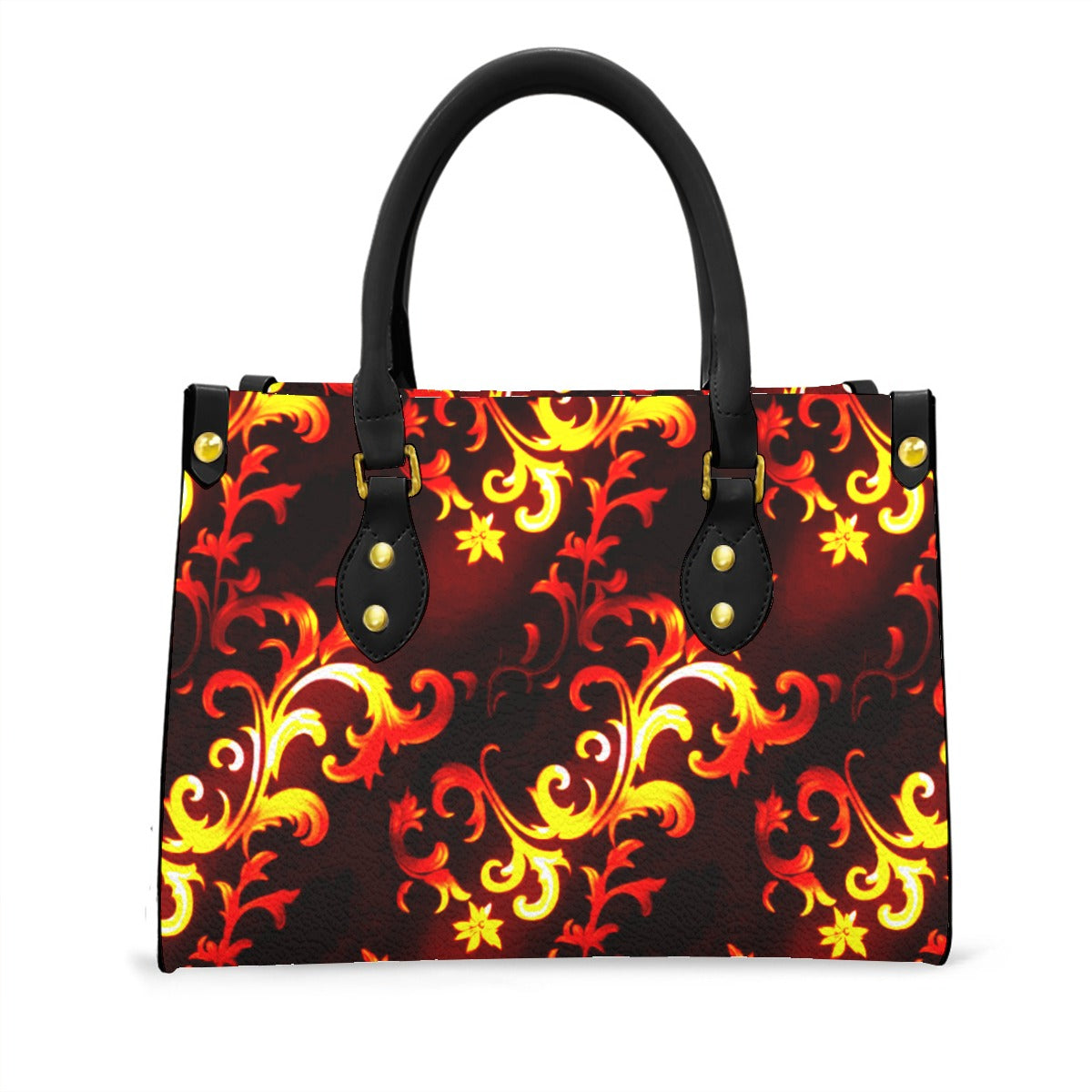 Kokorepublic Women's Tote Bag With Black Handle