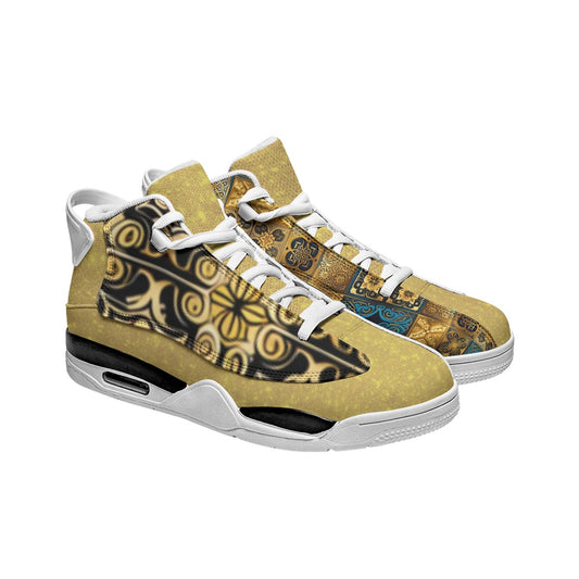 kokorepublic Men's Shock Absorption and Non-Slip Basketball Shoes