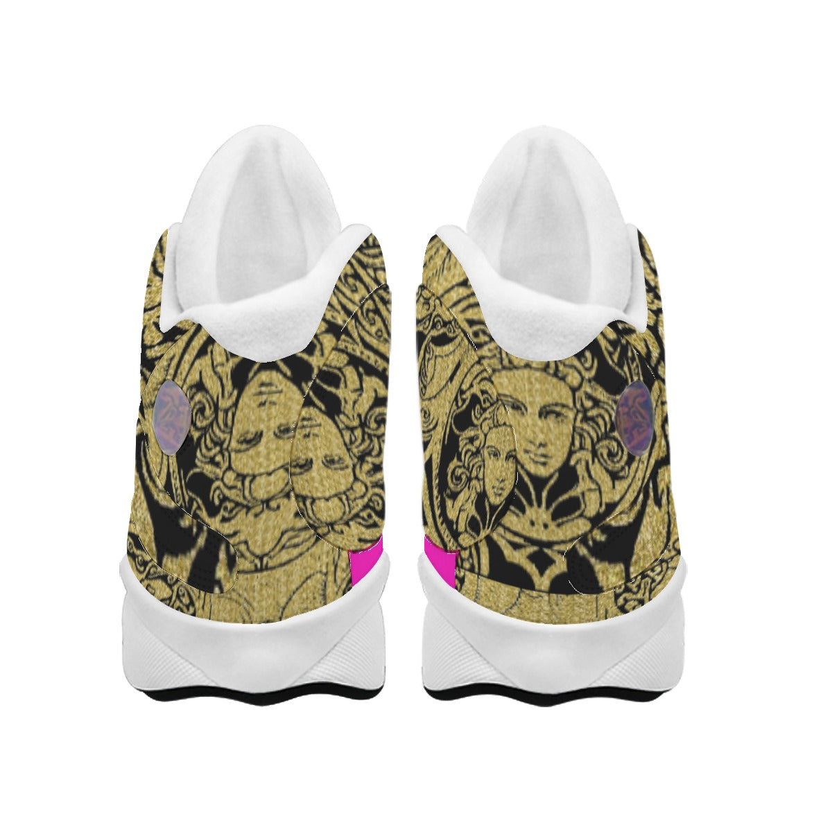 Kokorepublic Women's Curved Basketball Shoes With Thick Soles